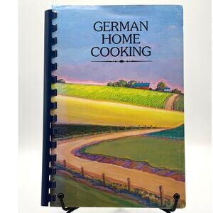 VTG 1980's German Home Cooking Cookbook, German Heritage Society, Seattle, PB